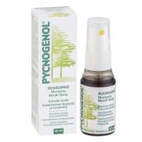 Pycnogenol mouth spray with maritime pine bark extract for oral care and antioxidant support