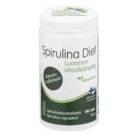Spirulina Diet contains 100% spirulina microalgae rich in natural nutrients and antioxidants to support vitality, balanced nutrition and weight management.