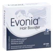 Evonia Hair Booster x60 tablets for healthy hair growth and hair strength support