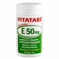 Vitatabs E 50 mg x60 caps
