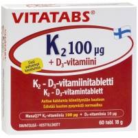 Vitatabs K2+D3 x60 tabs
