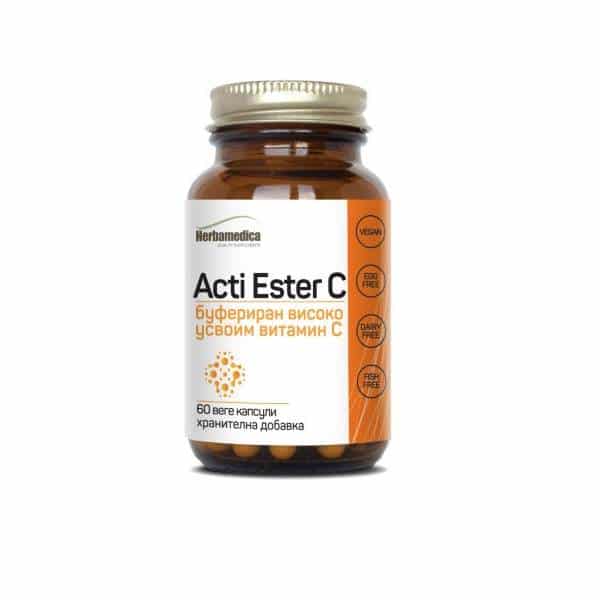 ACTI Ester C 500mg 60 capsules vitamin C supplement