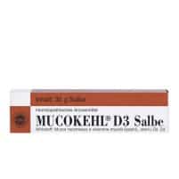 Mucokehl D3 Ointment 30g homeopathic topical formula for circulation and skin support