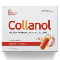 Collanol for healthy joints and bones x20 capsules