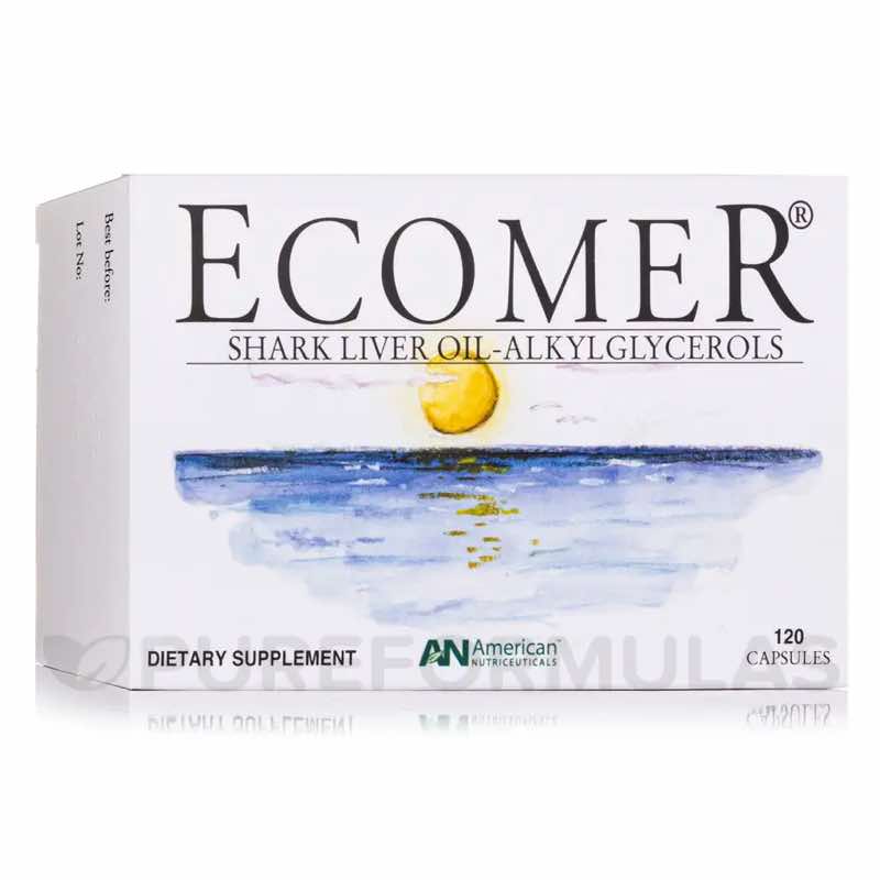 Ecomer Shark Liver Oil Alkylglycerols 60tabs